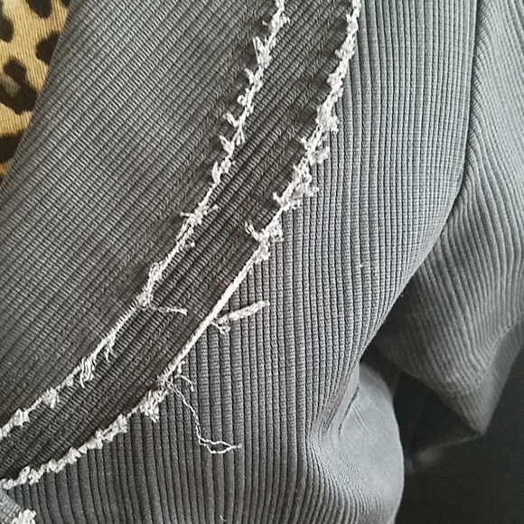 Neesh Gray Cotton Blazer - Picture 4 of 8